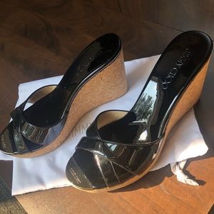 Jimmy Choo Wedge sandals 39.5 new